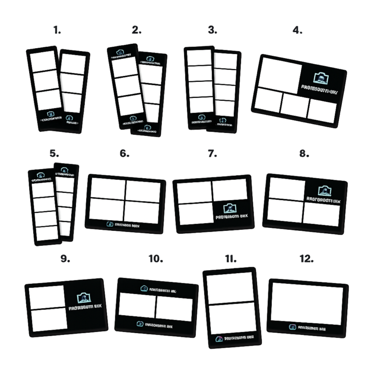 Photobooth strips voorbeelden layout